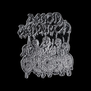 Amon Amarth - Skeletons With Shields 2x1.6" Metal Badge Pin