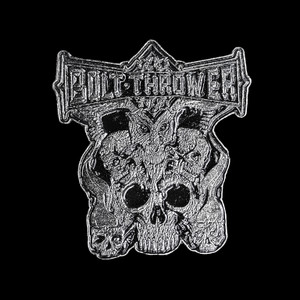 Blt Thrwr  2x2" Metal Badge Pin