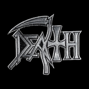 Death - New Logo  2.5" Metal Badge Pin
