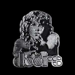 J Morrison 2.5" Metal Badge Pin