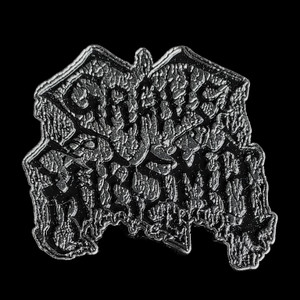 Grave Miasma - Logo 1.7x1.6" Metal Badge Pin