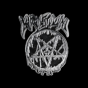 Krisiun - Pentagram 2x1.5" Metal Badge Pin