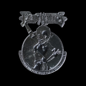 Plasmatics - The Braindwashed 2x1.5" Metal Badge Pin