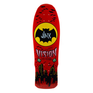 Vision Jinx Mini Red Skateboard Deck 9.5x29.5" 