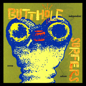 Butthole Surfers - Independent Worm Saloon 4x4" Color Patch