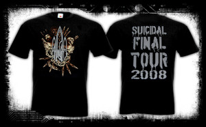 At the Gates - Suicidal Tour 2008 T-Shirt