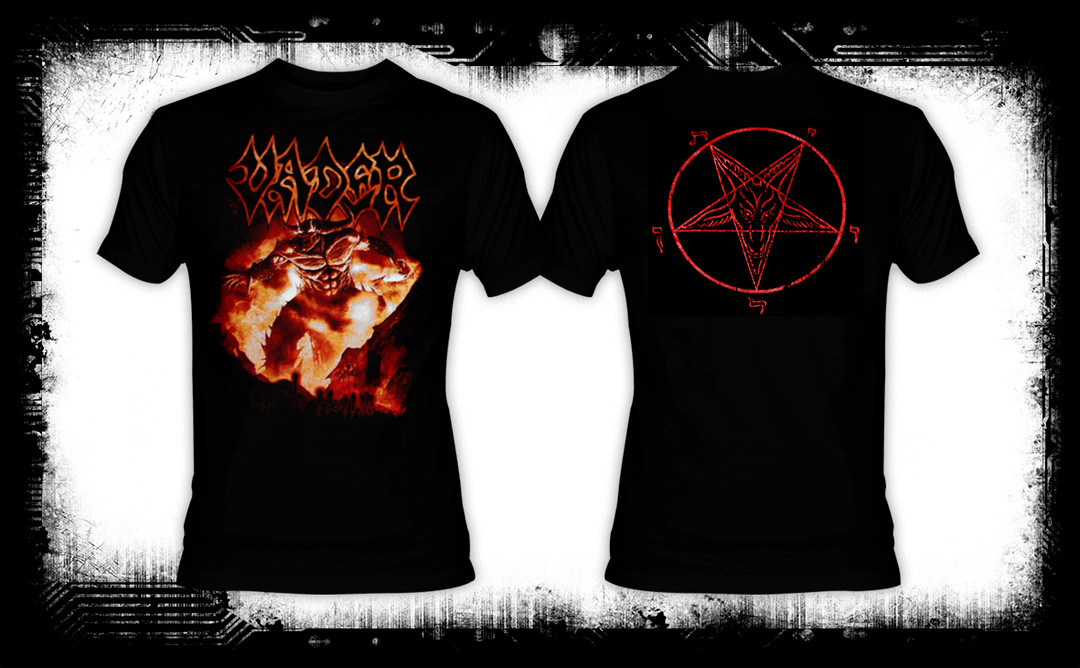 Vader t shirt metal top