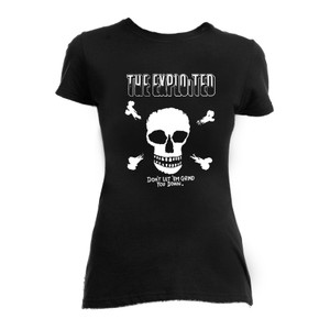 The Exploited - Don't Let 'Em Grind You Down Girls T-Shirt **LAST IN STOCK**