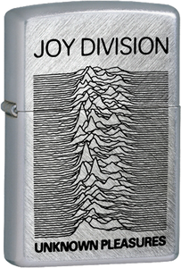 Joy Division - Unknown Pleasures Chrome Lighter Post Punk