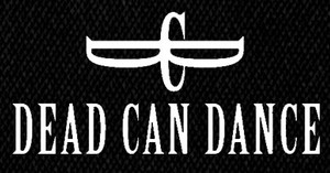 Dead Can Dance Logo 7x4" Printed Patch