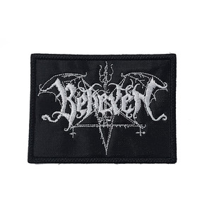Behexen - White Shaped Logo 4x3" Embroidered Patch