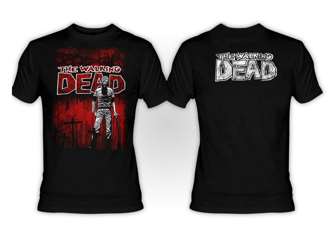 The Walking Dead - Comic Cover T-Shirt - SMALL **LAST ONE IN STOCK