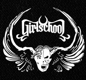 Girlschool Logo 5x4" Printed Patch