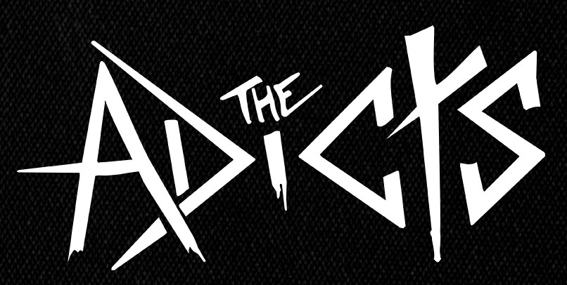 The Adicts Logo 6x3" Printed Patch