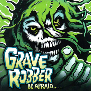 Grave Robber - Be Afraid... 4x4" Color Patch