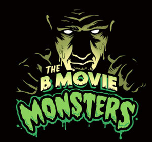 The B Movie Monsters - Logo 4x4" Color Patch