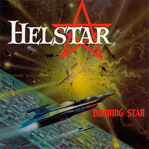 Helstar - Burning Star 4x4" Color Patch