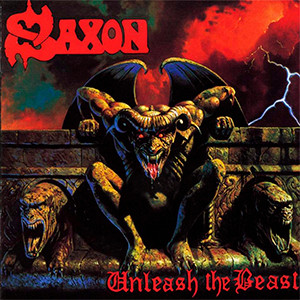 Saxon - Unleash the Beast 4x4" Color Patch