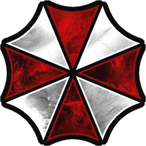 Resident Evil - Umbrella Corporation 4x4" Color Patch