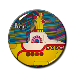 The Beatles - Yellow Submarine 1" Pin