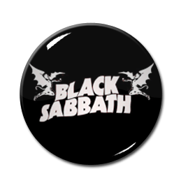 Black Sabbath - Demons 1" Pin