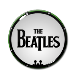 The Beatles - Logo 1" Pin
