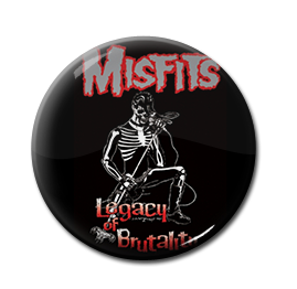 Misfits - Legacy of Brutality 1" Pin