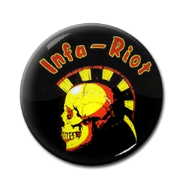 Infa-Riot - Skull 1" Pin