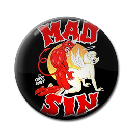 Mad Sin - A Ticket Into the Underworld 1" Pin