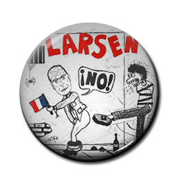 Larsen - No! 1" Pin