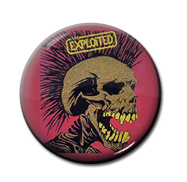 The Exploited - Skull Logo 1" Pin