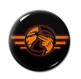 Agonoize - Orange Logo 1" Pin