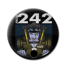 Front 242 - Master Hit 1" Pin