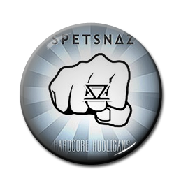 Spetsnaz - Hardcore Hooligans 1" Pin