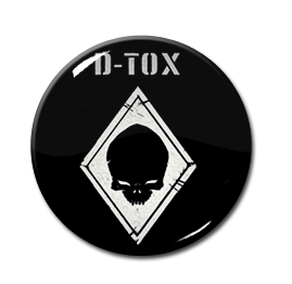 D-Tox - Logo 1" Pin