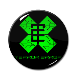 T3rror 3rror - Logo 1" Pin