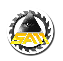 SAM - Logo 1" Pin