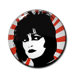 Siouxsie and the Banshees - Siouxsie Face 1" Pin