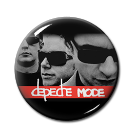 Depeche Mode - Faces 1" Pin