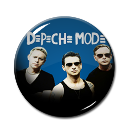 Depeche Mode - Band 1" Pin