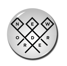 New Order - Logo 1" Pin