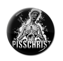 Pisschrist - Jesus 1" Pin