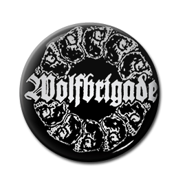 Wolfbrigade - Skull Ring 1" Pin