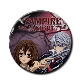 Vampire Knight - Yuki Cross & Zero Kiryu 1.5" Pin