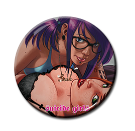 Anime Suicide Girls 1.5" Pin