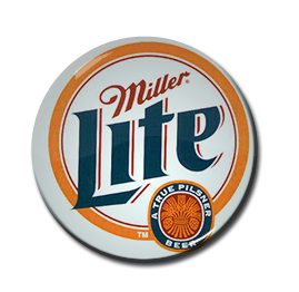 Miller Lite Beer 1.5" Pin