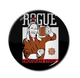 Rogue Chocolate Stout 1.5" Pin
