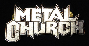 Metal Church - Logo 2.5" Metal Badge Pin