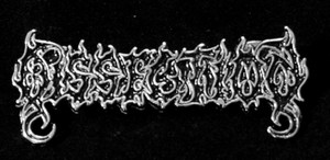Dissection - Logo 2" Metal Badge Pin