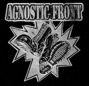 Agnostic Front - Logo Boots 2" Metal Badge Pin